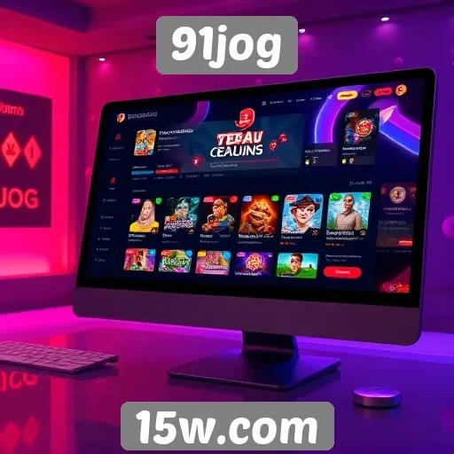 Avaliação da interface do site 91jog