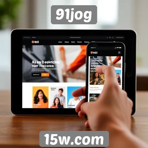 Usabilidade do site 91jog em dispositivos móveis